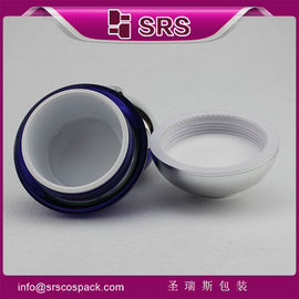 desain unik kualitas tinggi J313 acrylic toples botol biru