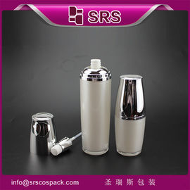 L313 botol pompa mewah, botol pompa lotion putih