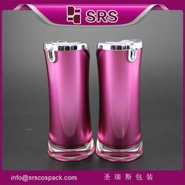 L092 bentuk radian botol lotion perawatan kulit, wadah krim kecantikan
