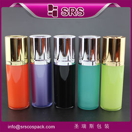 SRS Grosir 15ml 30ml 50ml Plastik Kontainer Lotion Akrilik Kosmetik Untuk Penggunaan Perawatan Kulit