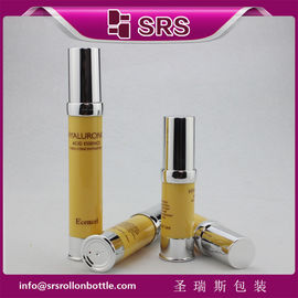 A0214 15ml 20ml 30ml botol pompa warna tanpa udara untuk lotion