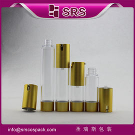 TA021 kualitas tinggi botol kosong emas tanpa udara dijual