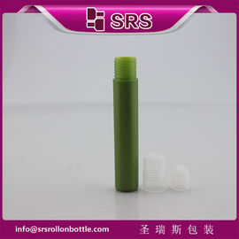 warna hijau 15ml plastik roll pada botol untuk cairan perawatan kulit