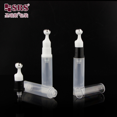 5ml 10ml 12ml 15ml Plastik PCR Daur Ulang Isi Ulang Serum Roller Tanpa Udara PP Roll On Bottle