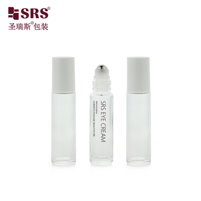 10ml Glass Perfume Applicator Tanpa Kebocoran Kosong Perawatan Kulit Botol Roller Minyak Roll On