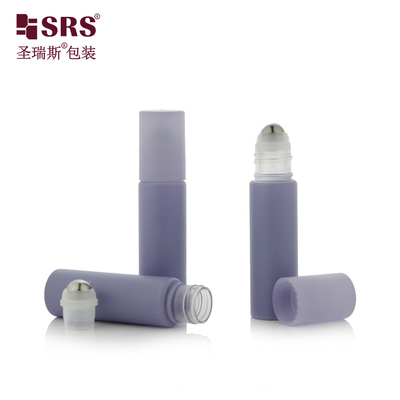 Botol Rol PET Berwarna Custom Plastik Kosong Untuk Cairan Anti Gatal 10ml Roll On Bottle