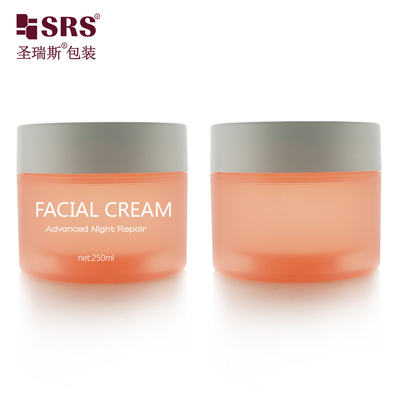 Double Wall Empty Kualitas Tinggi 100g 150g 200g 250g PP PCR Cosmetic Cream Jar
