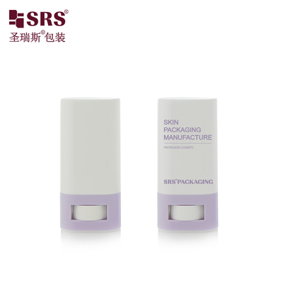 20g kosong bentuk oval PP plastik anti gatal Balm Custom Color kosong deodoran wadah Stick