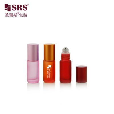 4ml 8ml 10ml Kemasan Kosmetik Kosong Kaca Rol Minyak Atsiri 5ml Botol Roll On