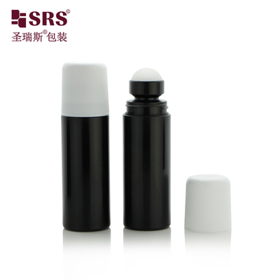 90ml 3 oz Kosmetik Empty Packaging Gel Roller Ball PP Bahan Daur Ulang Deodorant Roll On Bottles