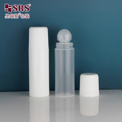 90ml 3 oz PP PCR mewah Ukuran besar Kapasitas Custom Warna Gel kosong Deodorant Roll On Botol