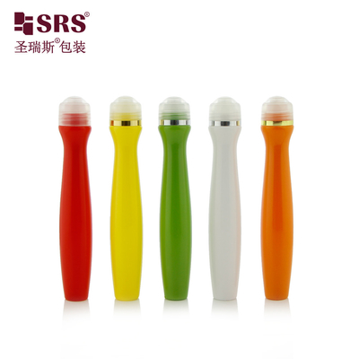 PETG Plastik Kosong Roll On Applicator Serum Mata Botol Roller 15ml