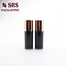 A020 cat hitam akrilik botol lotion dinding ganda botol kosmetik tanpa udara