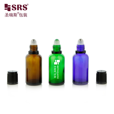 Lukisan Sesuai Warna Botol Kaca Rol Kapasitas 5ml 10ml 15ml 20ml 30ml 50ml 100ml