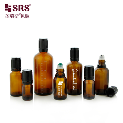 Kapasitas Botol Roller Kaca 100ml Minyak Esensial Cairan Keuntungan Tidak ada kebocoran