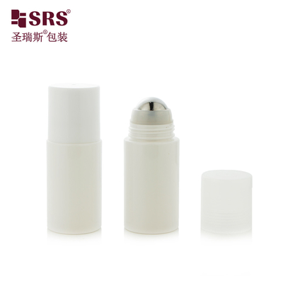 50ml 60ml 90ml kosong PET Elegant Roller Ball Plastik Botol Minyak Tubuh Roll On