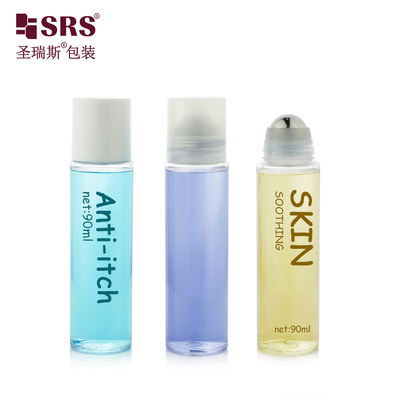 Sampel khusus yang ditawarkan untuk PET Roll On Bottle No Leakage dan Silk Screen Printing
