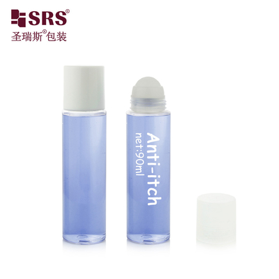 Botol Plastik Berkapasitas 90ml dengan Bola Plastik