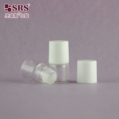 BLP 1-5ml Roll On Bottle Glass Material untuk Sampel Warna Saham Applicator Minyak Esensial