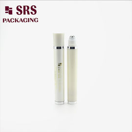 10ml putih mewah bergetar roll pada botol pijat serum kosong