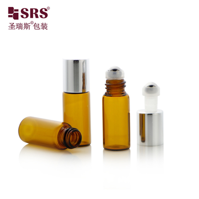 BLP-3ml Glass Tube Roll On Bottle Tidak ada kebocoran Mudah dibersihkan Cocok untuk minyak yang berbeda