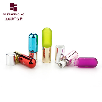 BLP-3ML Customization Nyaman tabung kaca Roll On botol untuk aplikasi terkontrol Formula pijat minyak esensial