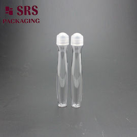 SRS8447-15ML PETG transparan gulung bentuk radian pada bola logam kosong untuk serum mata