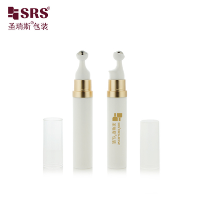 A0035 7.5ml 10ml 15ml Luxury Injection PP Material Roll On Airless Pump Roller Bottle Untuk Serum Mata