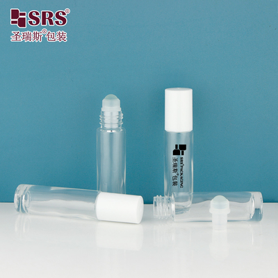 BLPM-10ML transparan Mold Glass Roll On Bottle Untuk Pijat Minyak Kuku Tidak Ada Aplikasi Kebocoran