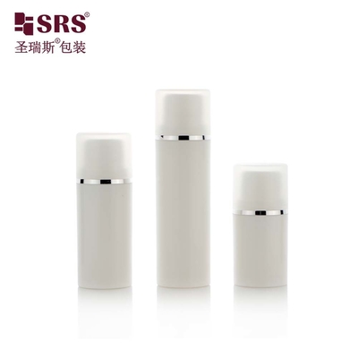 PA203A 15ml 30ml 50ml kosong PP PCR Injeksi Custom Color Glossy Airless Lotion Pump Bottle Untuk Kosmetik