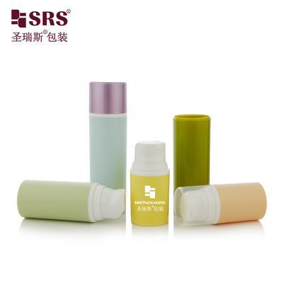 PA203A 15ML 30ML 50ML botol PP tanpa udara yang dapat disesuaikan untuk serum mudah dicetak