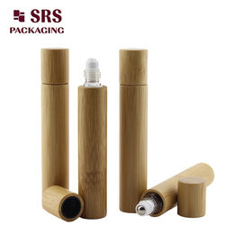 15ml asli bambu roller botol kaca minyak zaitun tanpa kebocoran baik pabrik botol parfum pijat