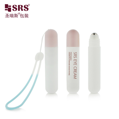 RPPG 25ml Cute Portable Pocket Size Plastic Roller Steel Ball Bottle Personalisasi Injeksi Perjalanan Custom Color Matte Finish Packaging