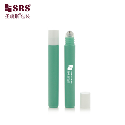RPP-10ML(C) Tinggi Dan Ringan PP Plastik PP Mat Finished Botol Rol Kosong Dengan Bola Baja Untuk Serum Mata