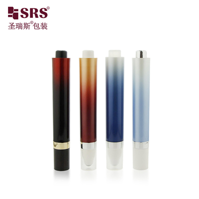 AY 10ML 15ML PP PCR Press Desain Daur Ulang Airless Roller Steel Ball Massage Eye Cream Botol Pengemasan