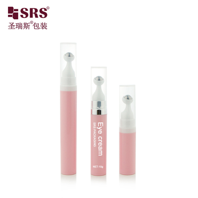 A0035 7.5ml 10ml 15ml Tidak ada kebocoran PCR Plastik ramah lingkungan Roll On Bottle Untuk Serum Rambut Kemasan Kosmetik