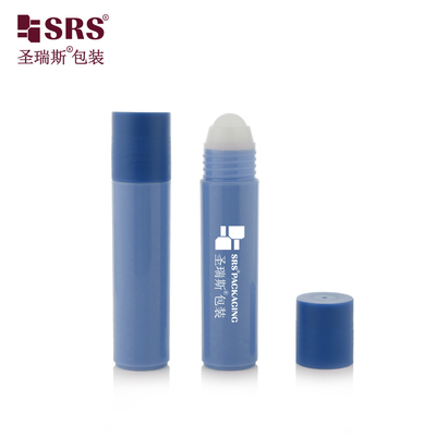 RPP-30ml Injeksi Custom Color Glossy Matte Finished In Mold Plastik PCR Bahan Daur Ulang Antiperspirant Roll On Bottle Packaging Applicator