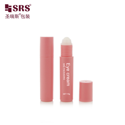 RPP-10ML Plastik Pink Matte PP PCR Kosmetik Kosmetik Kosmetik kosong Roll On Bottle Untuk Aplikasi Cairan Anti-Itch