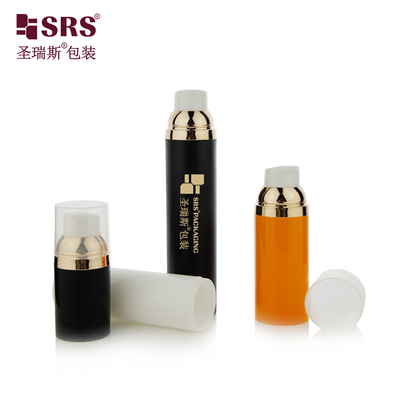 PA0202A 30ml 50ml 75ml 100ml Snap On Design Pump Vacuum Airless Lotion Bottle Personalisasi