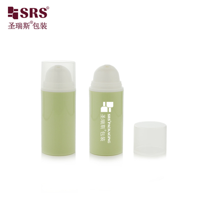 PA0203 Perekonomian Sirkular Kontainer kosmetik siap PCR PP Pompa tanpa udara untuk lotion 15 30 50ml