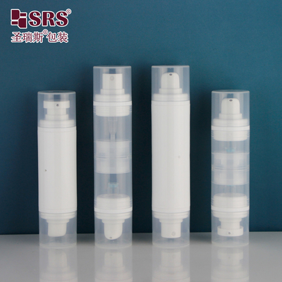 PA215 Double End dual pump Plastic PP Customization Toner Water lotion Pump Airless Bottle Pengemasan