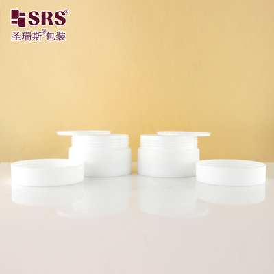 SMPS 5g 10g 15g 30g 50g 100g 120g 150g Mat Finished Plastic Injection Putih PP Cream Jar Container Packaging