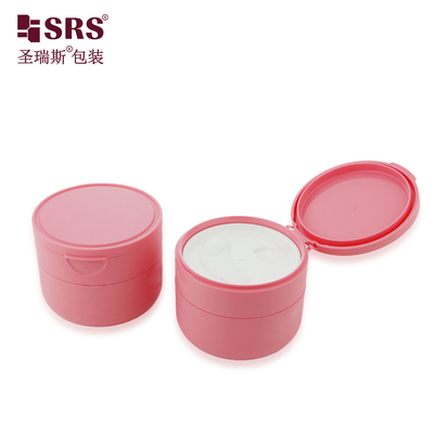 SRSOB 100g Flip Cap Customization PP Cosmetic Packaging Kualitas tinggi Topeng Wajah Jar Skincare Container