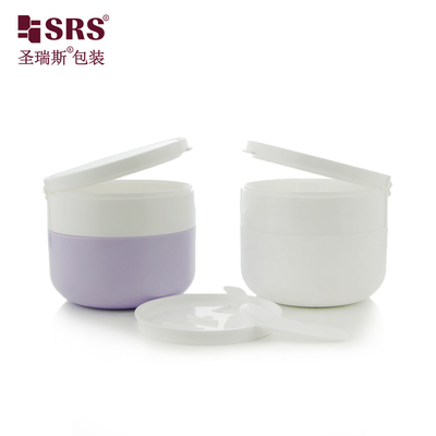 SRSOB Chic 100g Flip Cap Custom PP Container Tingkatkan Lini Perawatan Kulit Anda dengan Kemasan Topeng Jar Pribadi