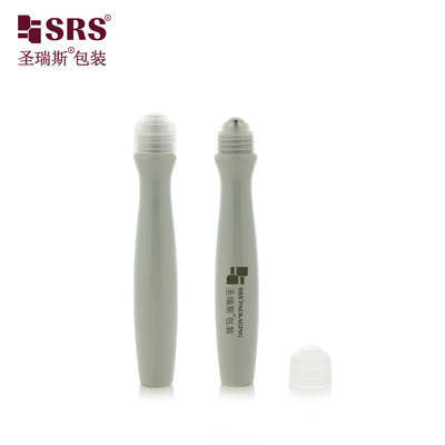 SRS8447-15ML Sesuaikan Plastic Empty Roller Steel Ball Bottle Kosmetik Eye Gel Serum Packaging Applicator