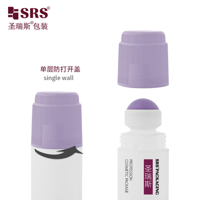 RPPDF-90ML Unqiue Design Plastik PP PCR Empty Roll On Deodorant Gel Dengan Penutup Sekrup Selang