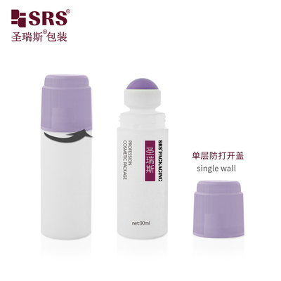 RPPDF-90ML 3 oz Serum Tubuh Antiperspirant Serum Deodorant Gel Roll On Botol Pengemasan Disesuaikan