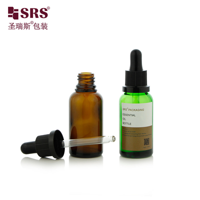 D011 TE Cap dropper anti tamper untuk botol kaca Eye Oil Packaging Personalize Packaging Cosmetic