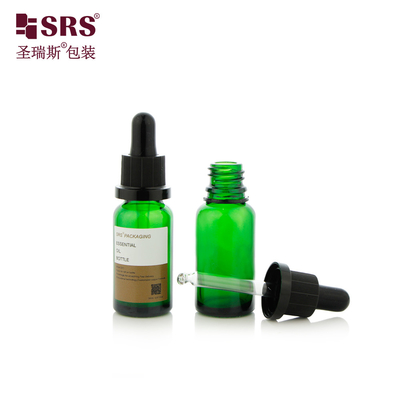 D011 Customization Eye-catching TE Caps Redefine Cosmetic Glass Dropper Bottle Packaging Pengemasan