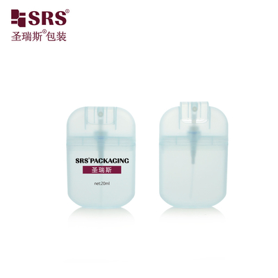 PWU006 Injeksi Semi-transparan Kartu Biru Bentuk Pompa Semprot Botol Kabut halus Untuk Parfum